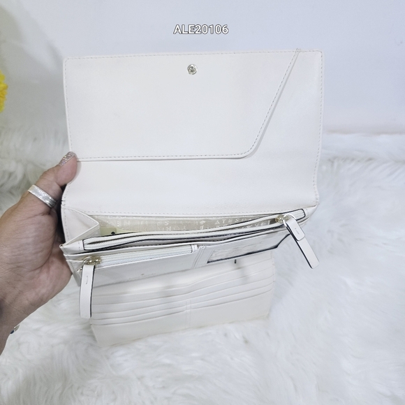 Kate Spade Gray Leather Large Wallet - Picture 8 of 16